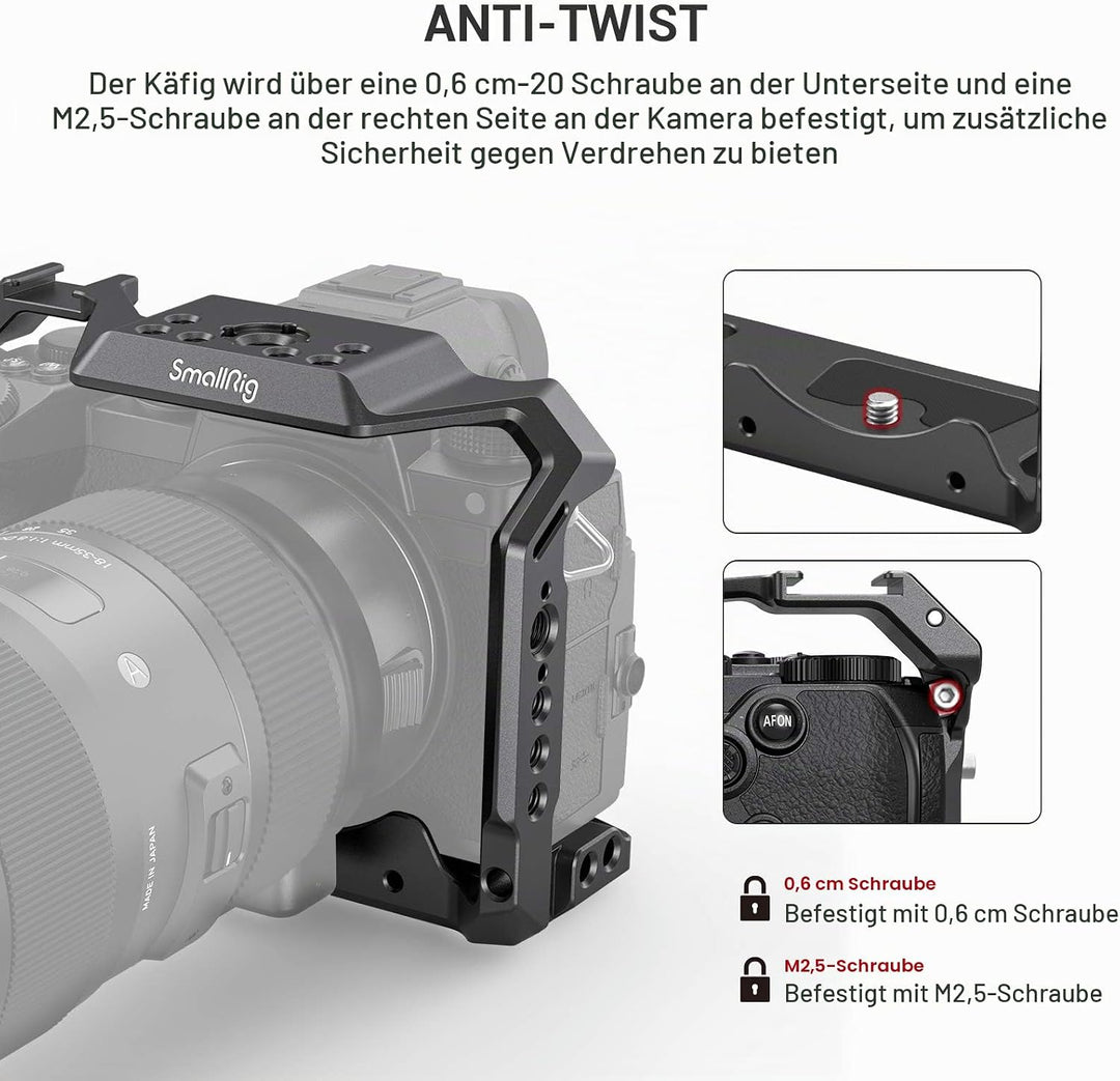 SMALLRIG S5 Kamerakäfig für Panasonic S5 Camera Cage - 2983