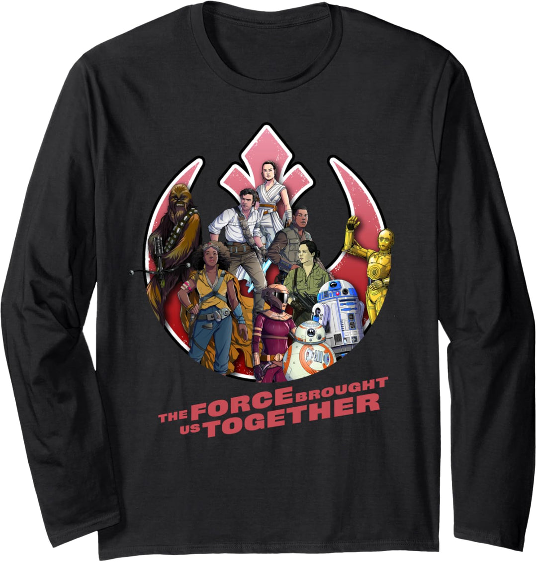 Star Wars: The Rise Of Skywalker Rebels Together Langarmshirt