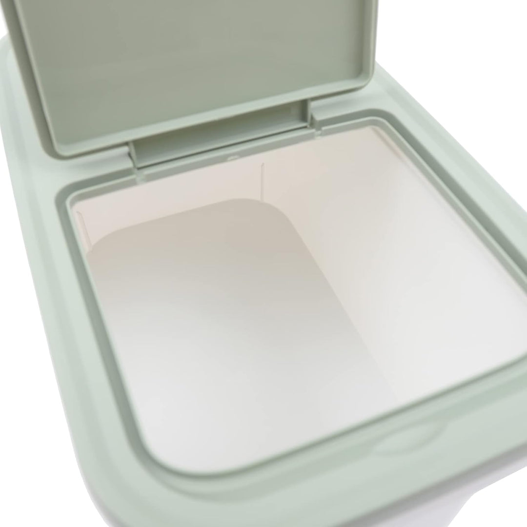 10kg Vorratsbehälter Reisspender Mehlbehälter luftdicht gross mit Messbecher für Reis Getreide Tiern