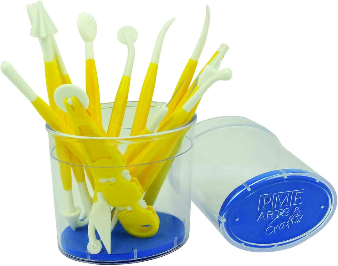 PME TC606 Werkzeugkiste, Sortiment, 14-teilig, Kunststoff, Yellow, cm, 15 x 1 x 1 cm, 14 Einheiten