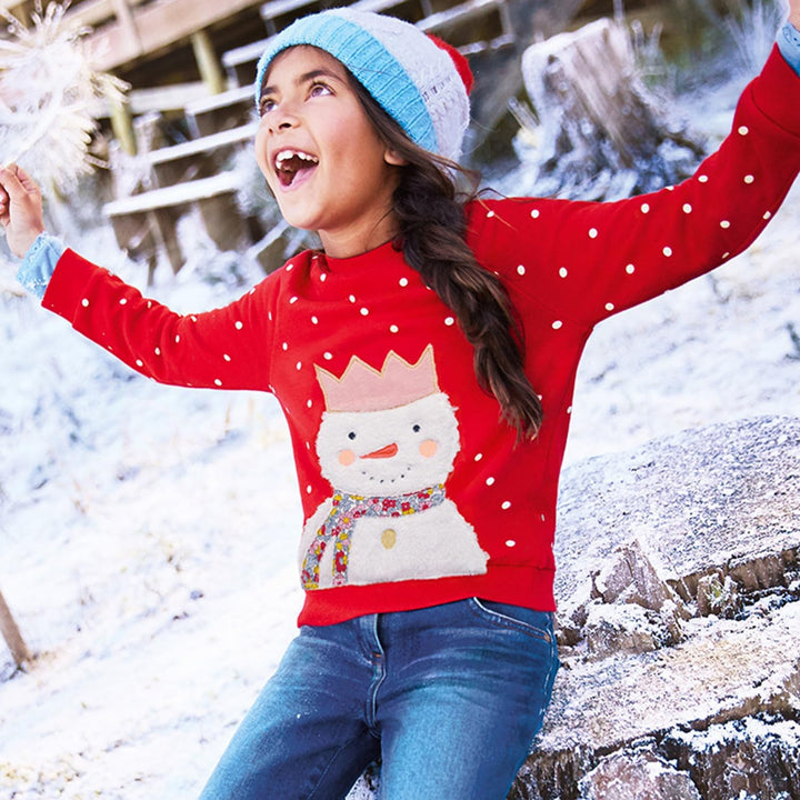 Mädchen Weihnacht Pullover Kinder Weihnachtskleidung Rentier Sweatshirts Baumwolle Warme Christmas L