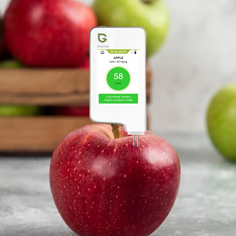 Greentest 2F Nitrat-Messgerät für frisches Fleisch, Obst und Gemüse | Schnelle Messung von Nitratwer