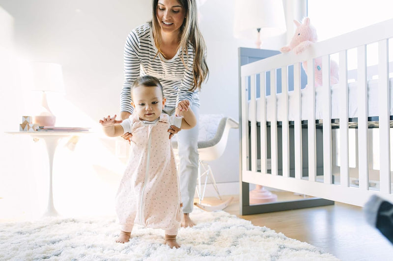 Ergobaby ganzjahres Baby-Schlafsack mit Füssen Gurtschlitz 6-18 Monate Baumwolle Tog 1 Sommer Winter