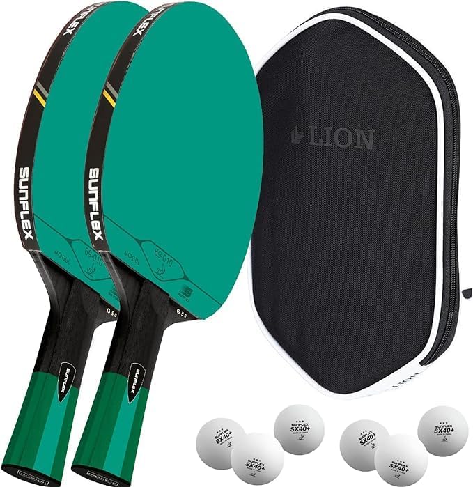 Sunflex® Color COMP G50 Tischtennisschläger | Tischtennis Racket Bat TT Profi Wettkampfschläger | an