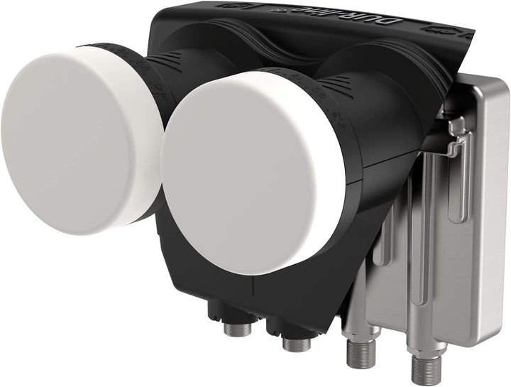 DUR-line 6° Monoblock Quad LNB - Astra 19,2°E + Hotbird 13°E - 4 Teilnehmer & 2 Satelliten (MB6-QS)