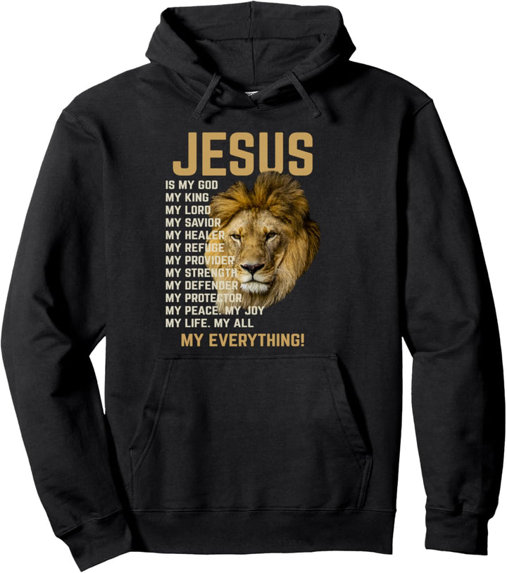 Jesus ist König Tee Jesus Fakten Tee Jesus liebt dich Pullover Hoodie