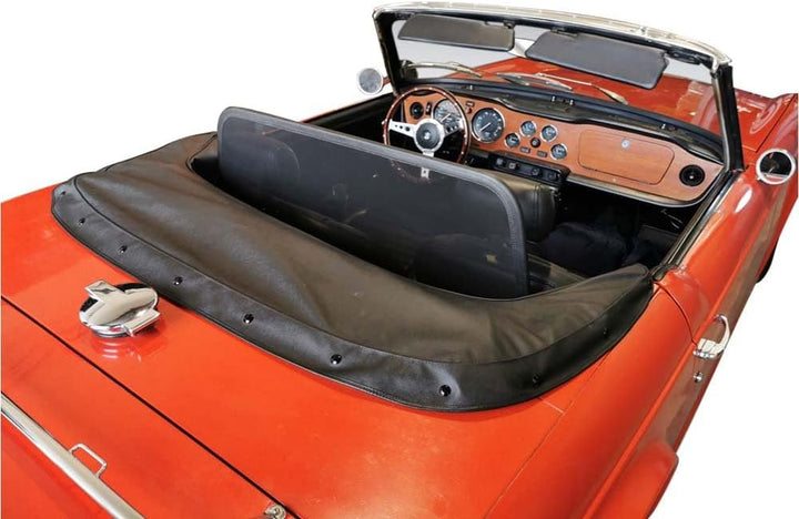 Aperta Windschott passend für Triumph TR4,TR6 TR4, TR6 100% Passgenau OEM Qualität Schwarz Windstop