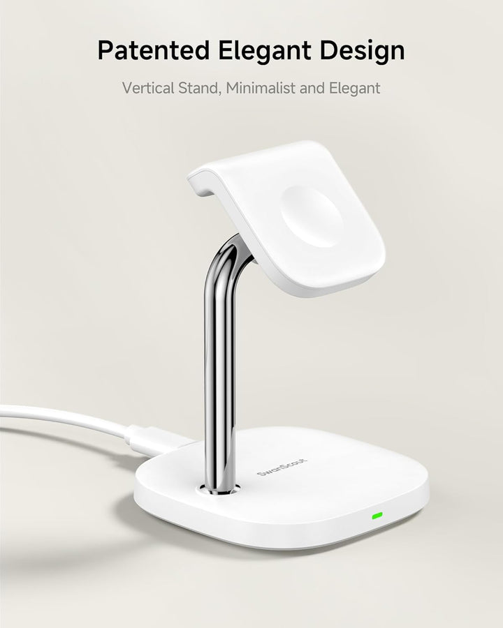 Schnelllade-Ständer für Apple Watch 11/Ultra 3/SE 3, 5W Magnetischer Wireless Charger für Apple Watc