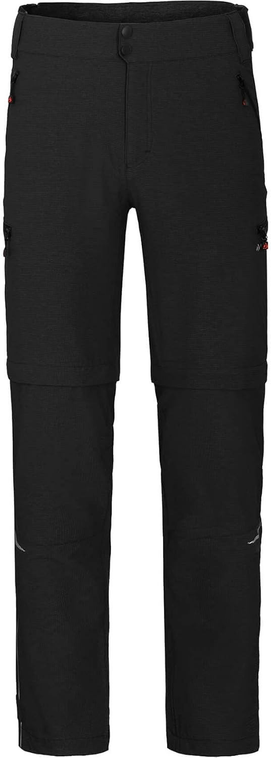 Bergson PORVOO Zipp-Off | Herren Radhose (mit gepolsterter Innenhose) - Bermuda Zipp-Off Funktion, I