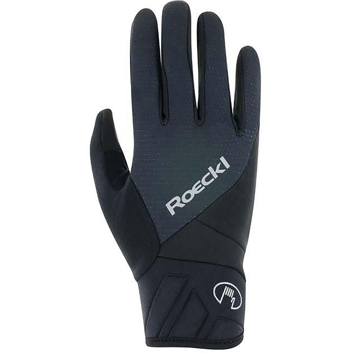 Roeckl Runaz Winter Fahrrad Handschuhe lang schwarz/weiss 2023 8, 8
