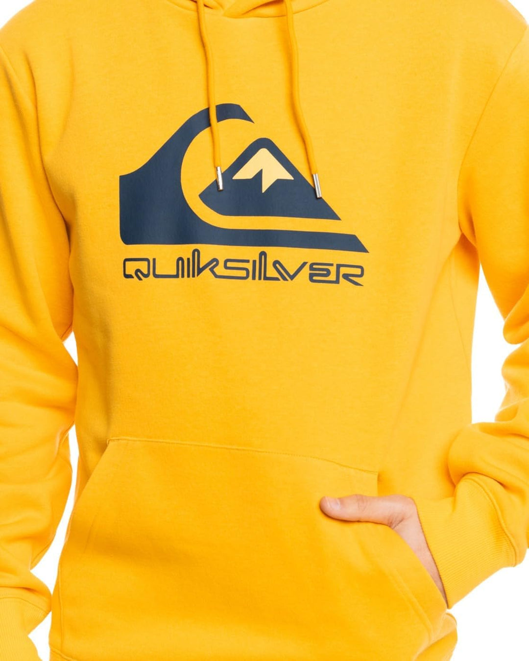 Quiksilver Herren Big Logo Sweatshirt (1er Pack) S Golden Rod, S Golden Rod