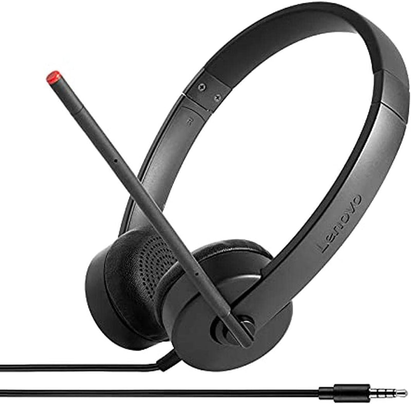 Lenovo - Option Mobile Stereo 3,5 mm Headset in, Schwarz, One Size