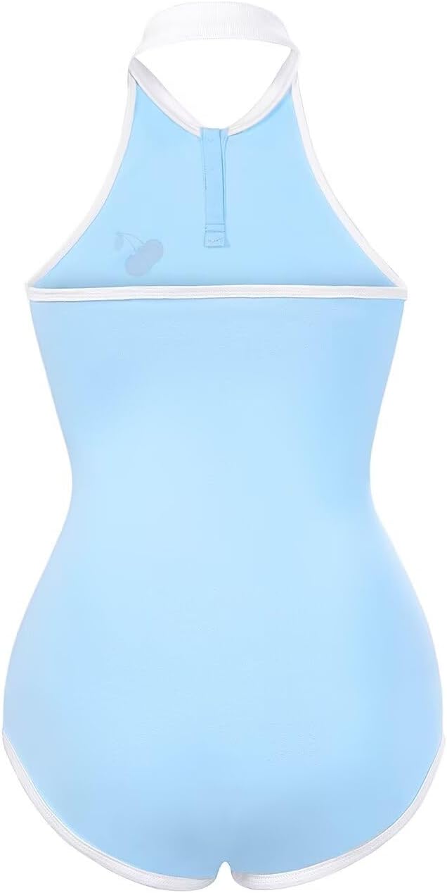 Landofgenie Damen Bodysuit Baumwolle Bodysuit Onesie Pyjamas Bodysuit Tops mit Hängendem Ausschnitt