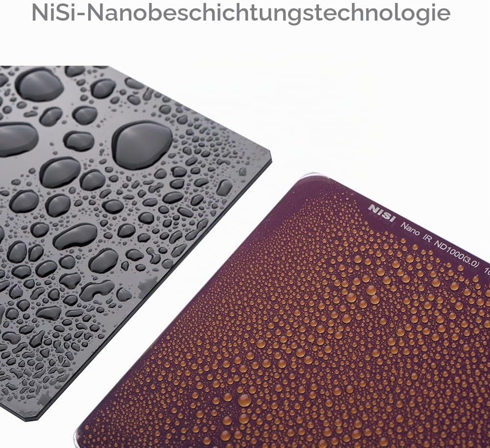 NiSi Neutral-Graufilter 100x100mm ND 1000 (10-Blenden) 10 stops 10 stops, 10 stops 10 stops