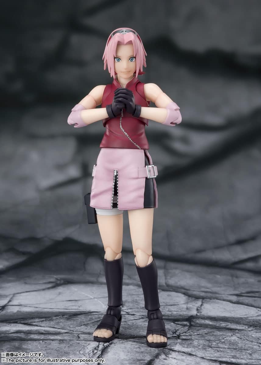 BANDAI TAMASHII NATIONS TAMASHII Nations Naruto - Sakura Haruno Inheritor - Statuette S.H. Figuarts