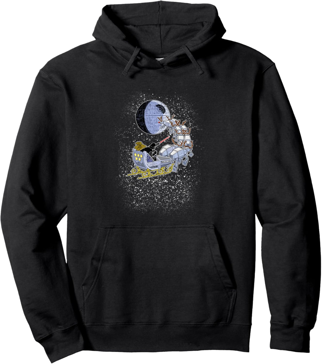 Star Wars Darth Vader Santa's Sleigh Christmas Pullover Hoodie