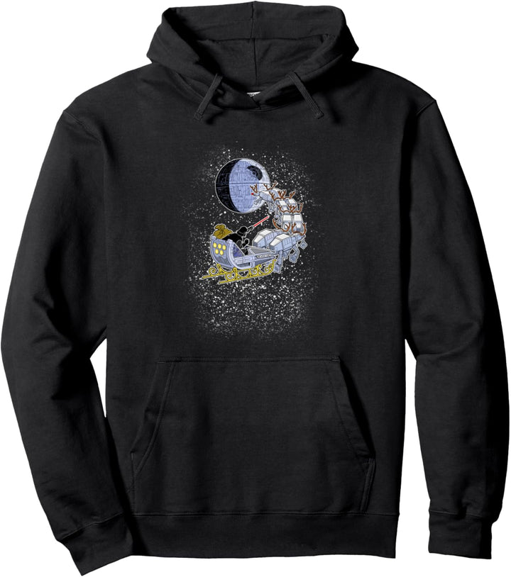 Star Wars Darth Vader Santa's Sleigh Christmas Pullover Hoodie