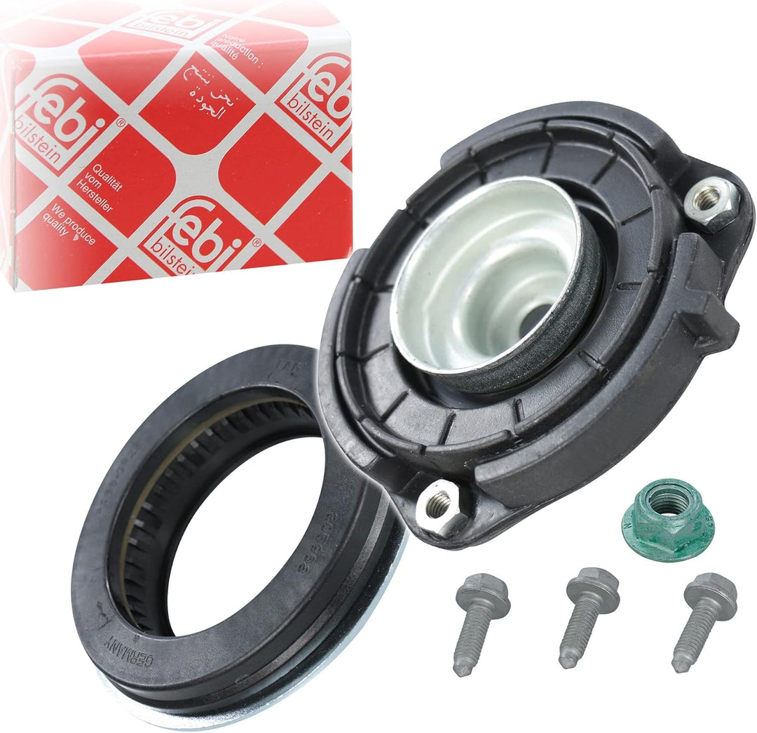 febi bilstein 37897 Federbeinstützlagersatz mit Kugellager, Schrauben und Mutter , 1 Stück Single, S