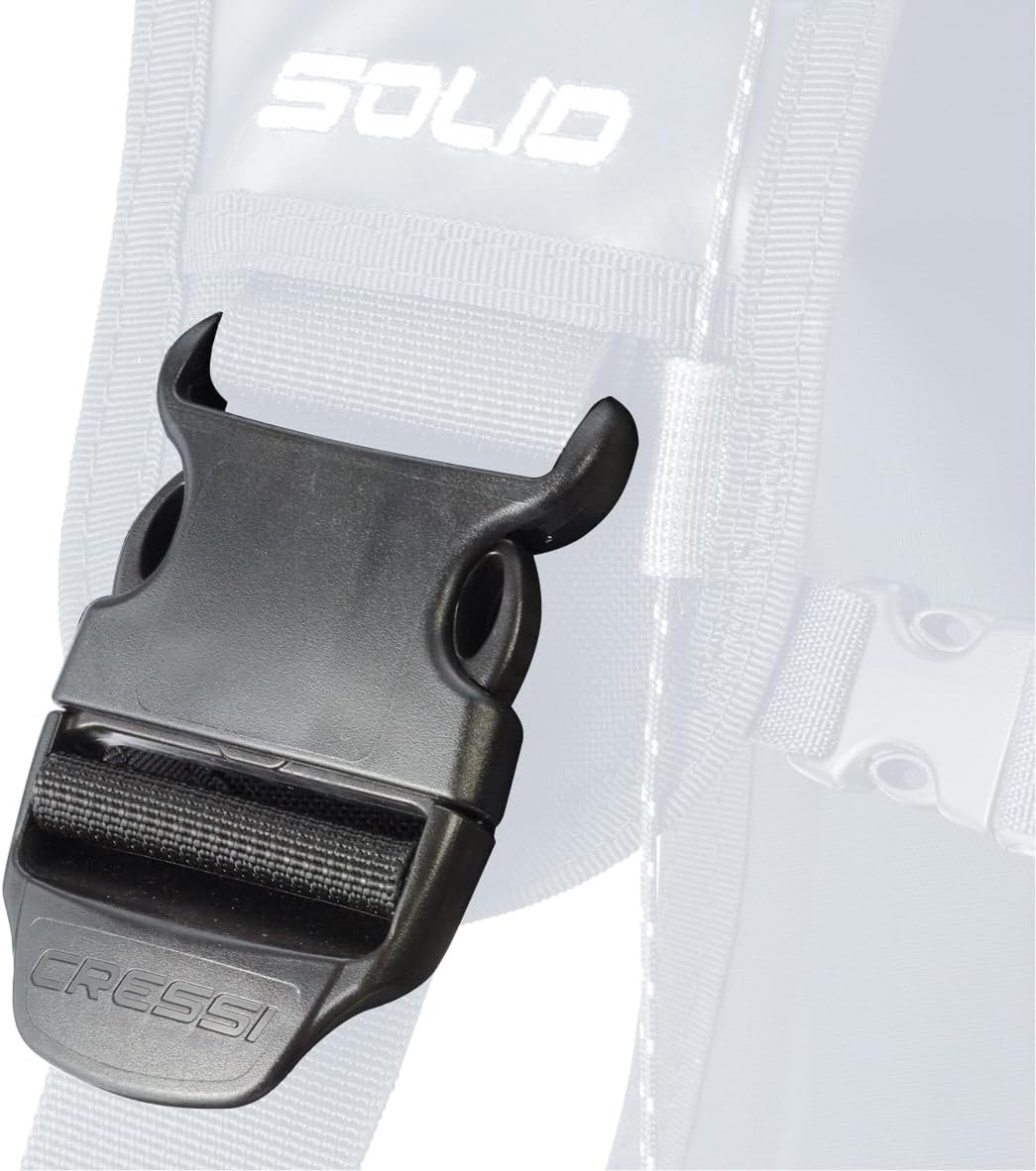 Cressi Solid Dive Center Edition Tauchjackets Gute Tarierung XL Schwarz, XL Schwarz