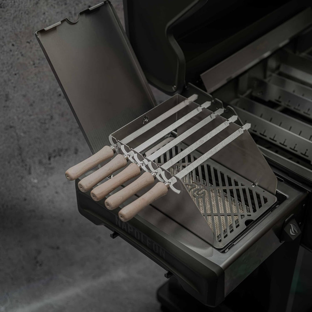 Edelstahl INOX Grillrost passend für Napoleon grosse Sizzle Zone (LE3 LEX LE485 Phantom Prestige Leg