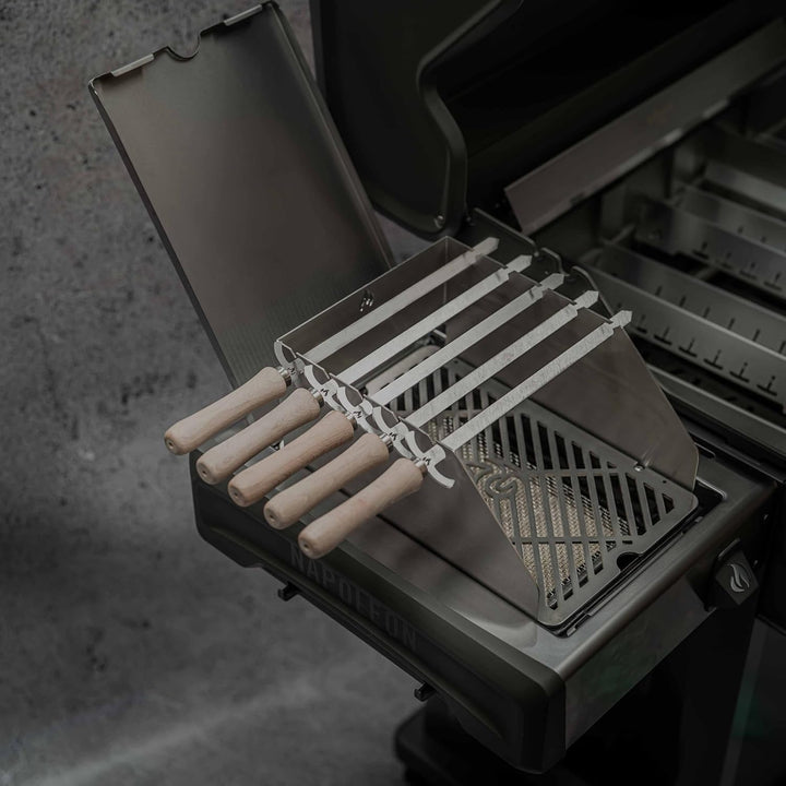 Edelstahl INOX Grillrost passend für Napoleon grosse Sizzle Zone (LE3 LEX LE485 Phantom Prestige Leg