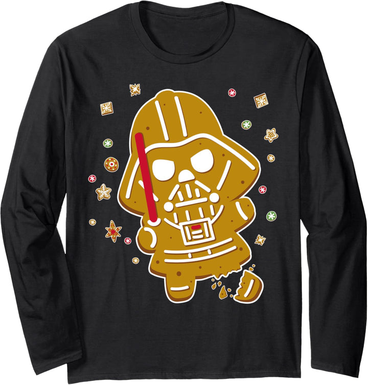 Star Wars Darth Vader Gingerbread Cookie Langarmshirt