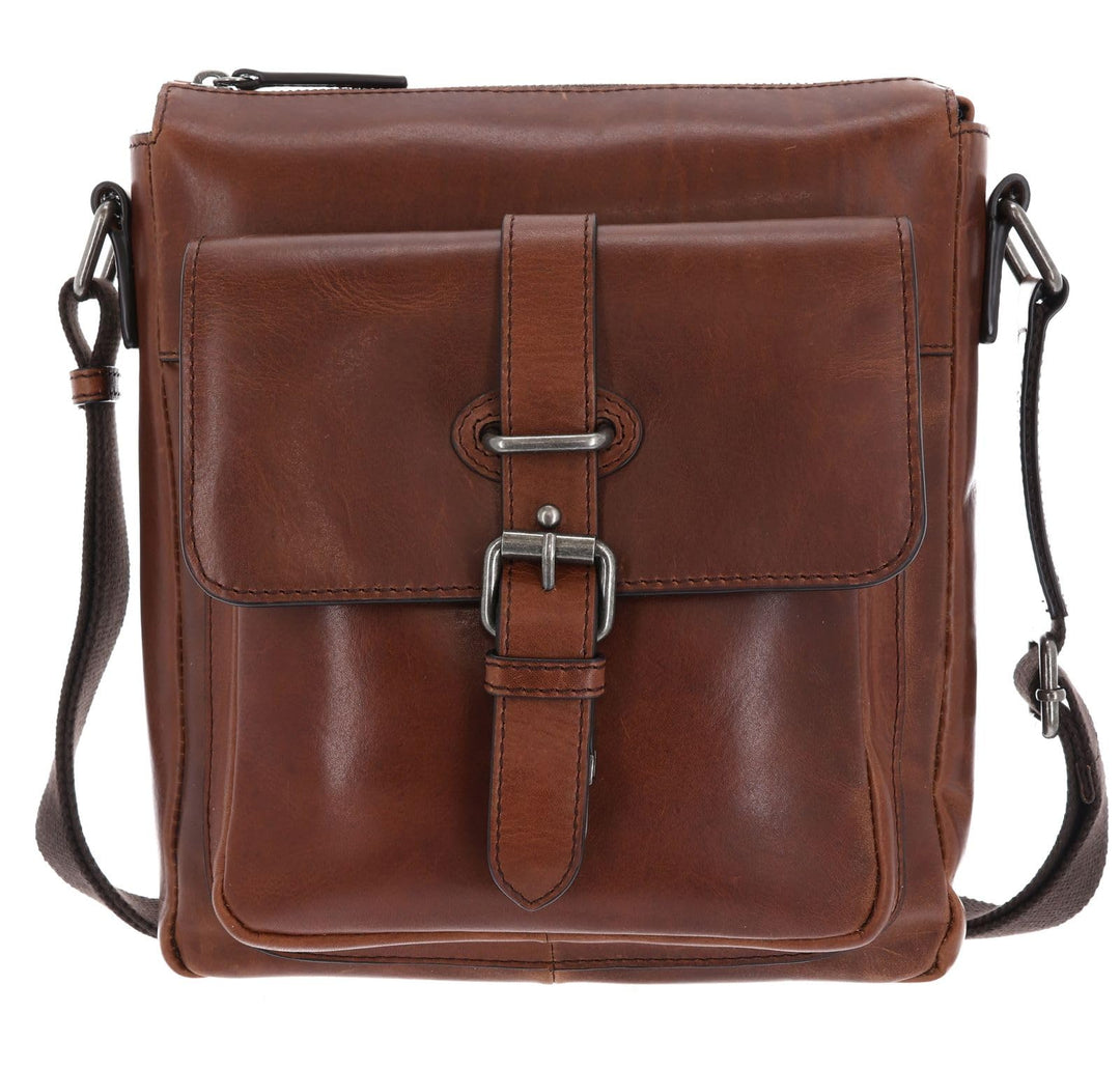 Leonhard Heyden 9053652, Roma, Umhängetasche, XS, Braun, Braun