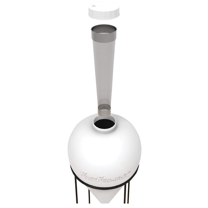 FastFerment Hopfenfilter aus Edelstahl, kompatibel mit unseren konischen Gärern von 7,9 und 14 Gallo