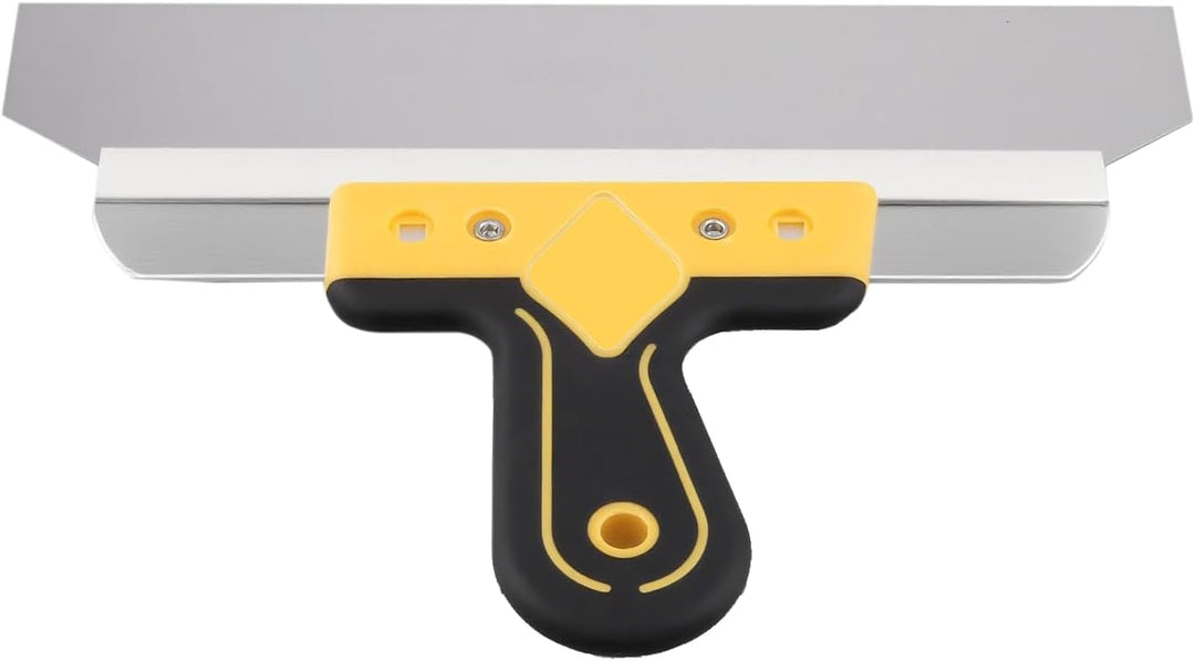 3 Stück Trockenbau Spachtel Set, 250mm, 300mm, 400mm Flächenspachtel mit Kunststoffgriff, Malerspach