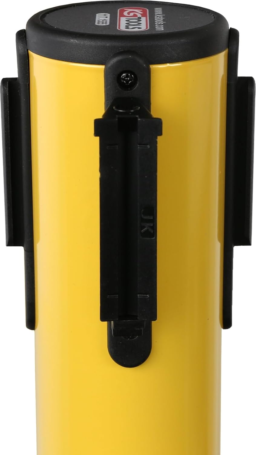 KS Tools 117.1555 Sperrgurtpfosten, Gurt schwarz-gelb