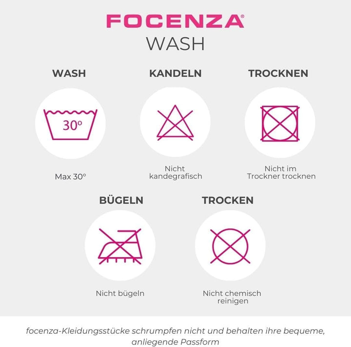 FOCENZA T-Shirt für Herren mit V-Ausschnitt, Unterwäsche aus weicher elastischer und bequemer Mikrof