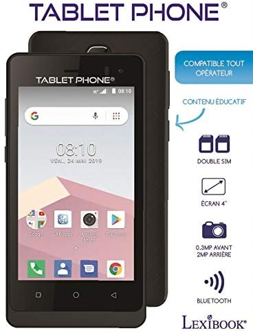 LEXIBOOK Tablet Telefon, Smartphone für Tweens und Teens, mit Kindersicherung, Zeitmanagement, Andro
