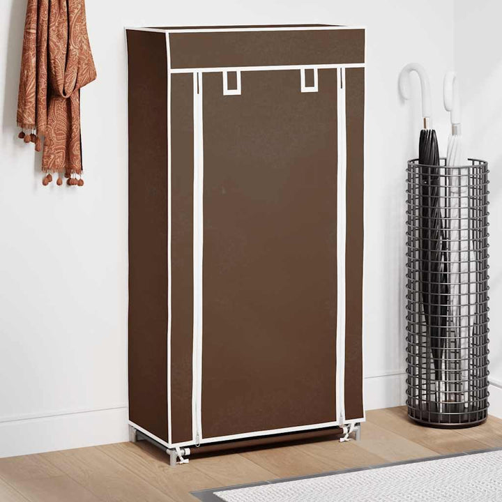vidaXL Schuhschrank Schuhregal Schuhablage 5 Schicht 58 x 28 x 106 cm Braun Braun 58 x 28 x 106 cm,