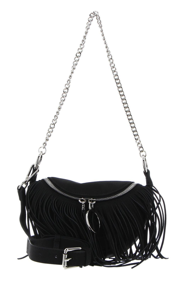 Seidenfelt Fringes Skien Schultertasche 22 cm