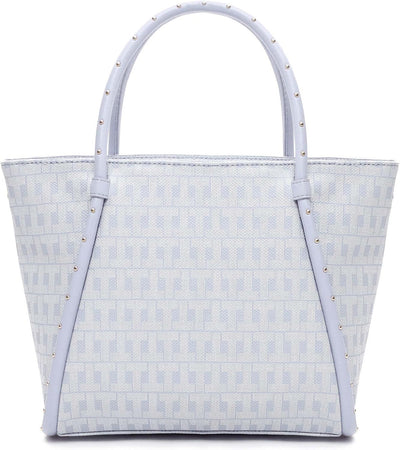 Tamaris Shopper Linn 32265 Damen Handtaschen Ornament Einheitsgrösse Greyblue 855, Einheitsgrösse Gr