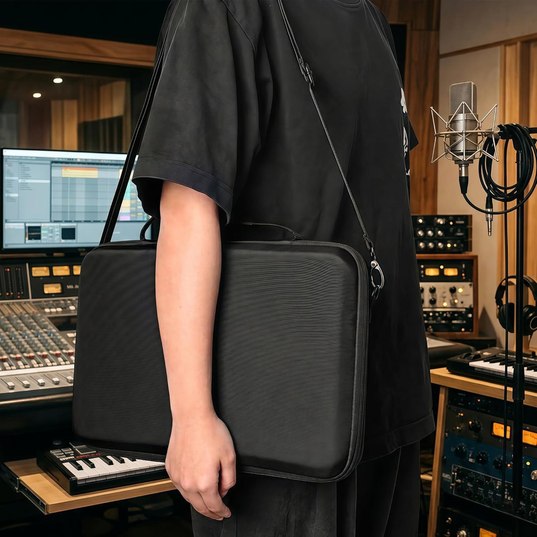 Musiin Hardshell Case for Arturia MiniLab 3/MiniLab MkII 25 Slim-Keyboard Controller & Arturia Midi