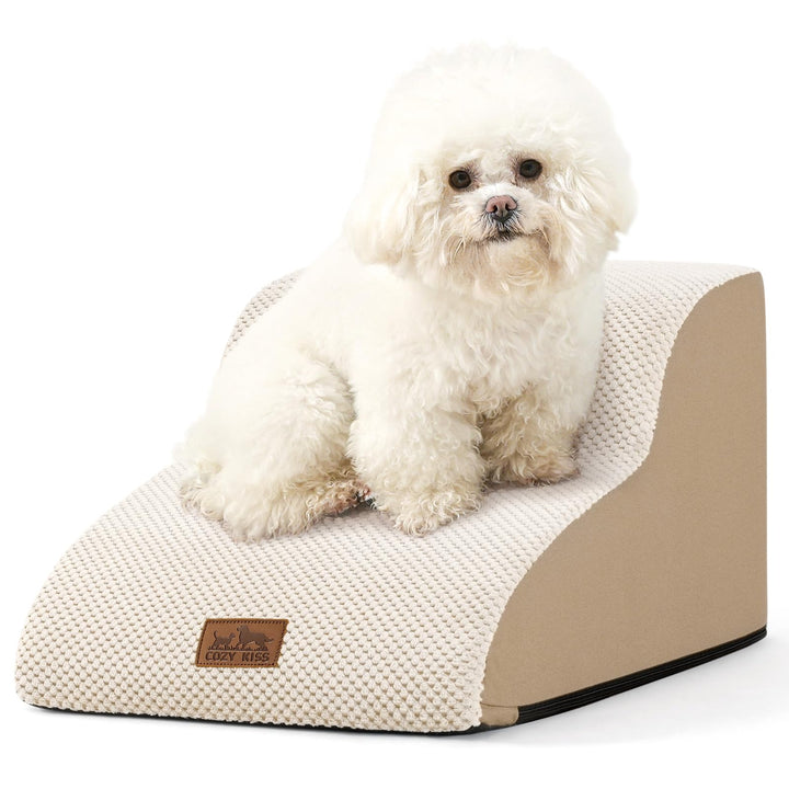 Hundetreppe für Kleine Hunde, Haustiertreppe für Couch aus Hochdichtem Schwamm, Hunde Treppe Hundera
