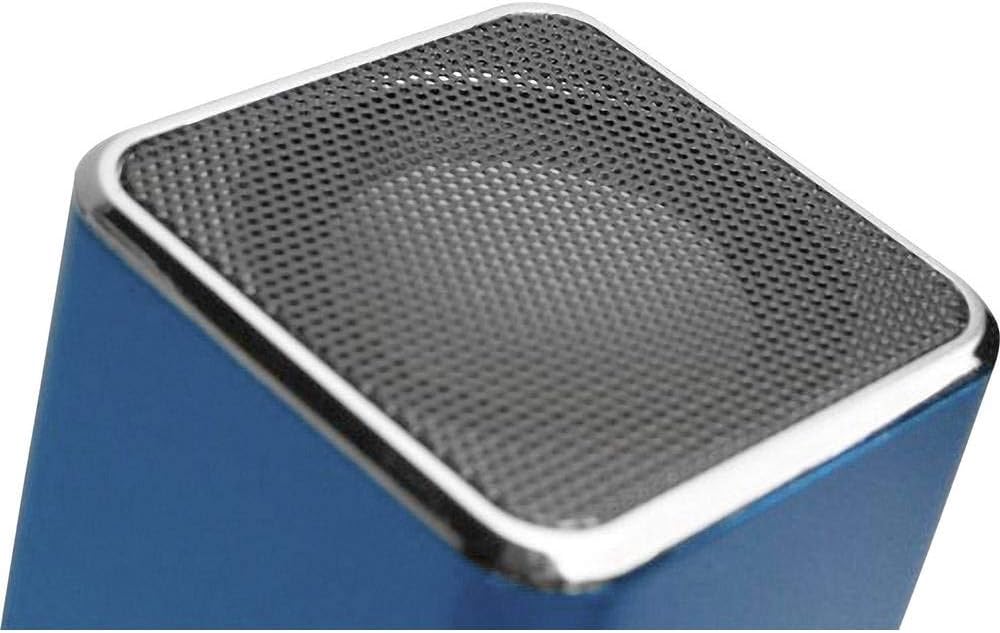 MusicMan MA Lautsprecher (MP3-Player, Soundstation &amp; Radio, USB, Line-In) blau Blau ohne Display Sin