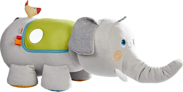 HABA 306454 - Entdeckertier Elefant, Multifunktionsspielzeug ab 6 Monaten