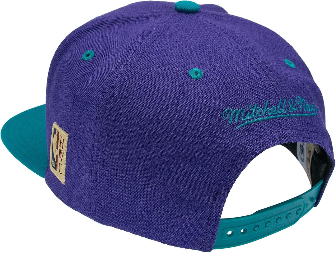 Mitchell & Ness Team Arch Basecap mit Snapback Verschluss - NBA/Hardwood Classics Einheitsgrösse Cha
