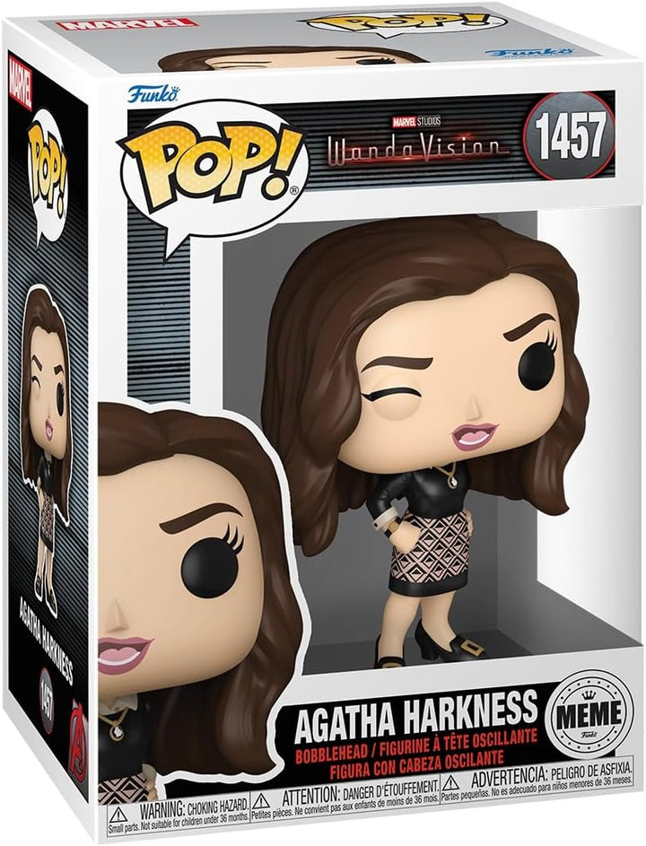 Funko Pop! TV: Meme – Agatha Harkness - WandaVision - Vinyl-Sammelfigur - Geschenkidee - Offizielle