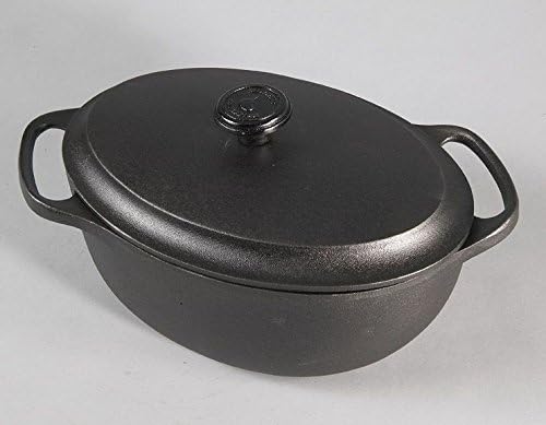 Skeppshult Bräter, 4L, Oval, Inklusive Deckel 4 l, 4 l