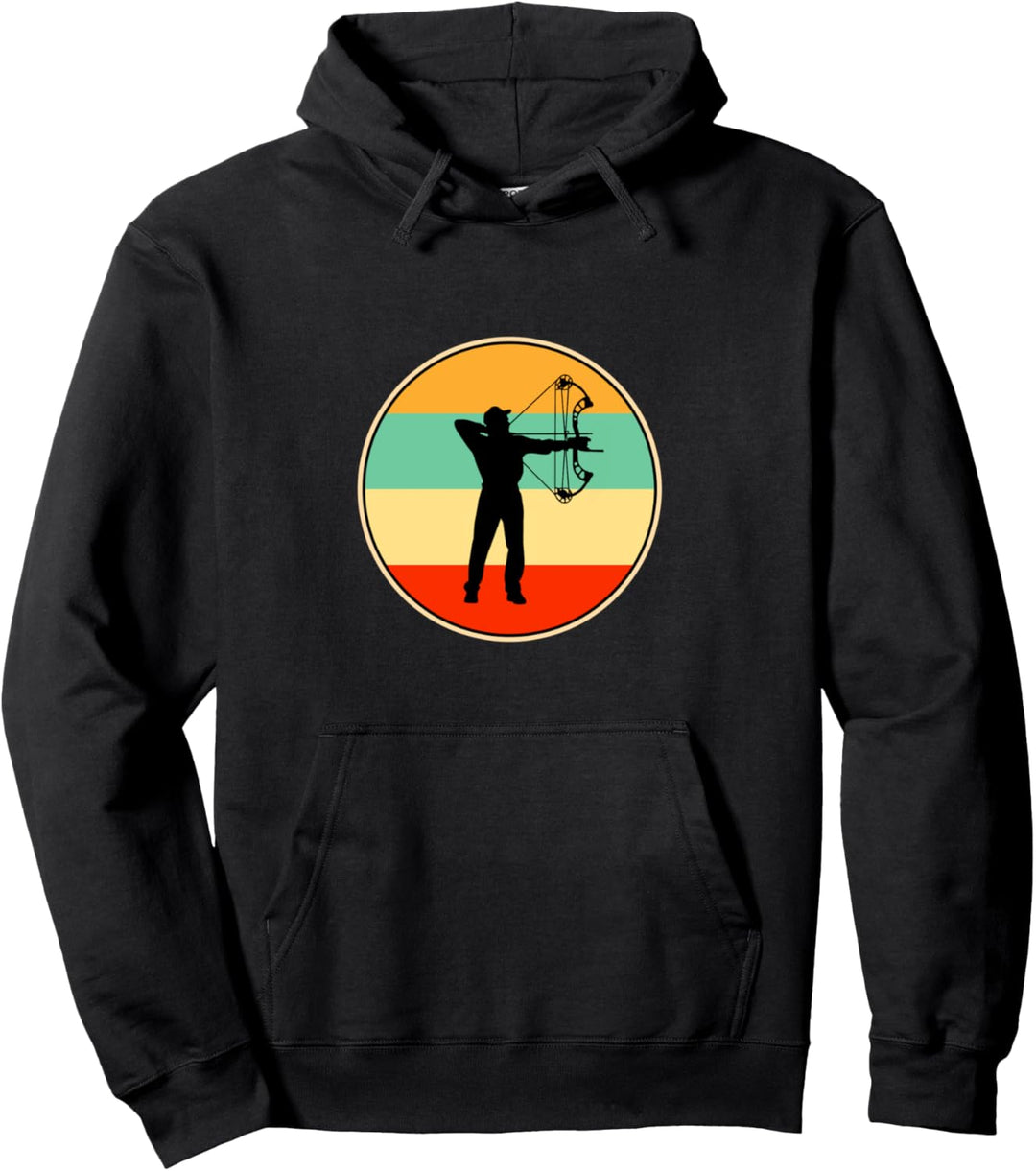 Lustige Hunter Armbrust Retro Geschenk für Männer Frauen Pullover Hoodie