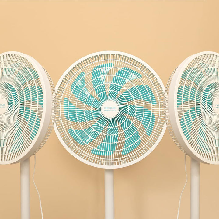 Cecotec Standventilator, Tischventilator und Wandventilator EnergySilence 550 3in1. 60W, 3 Höhen, 16