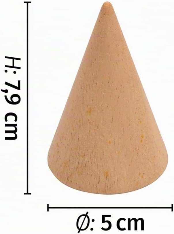 Betzold Geometrie-Körper und Grundflächen, 11-tlg. Satz - Holz-Formen Mathematik Ohne Box, Ohne Box