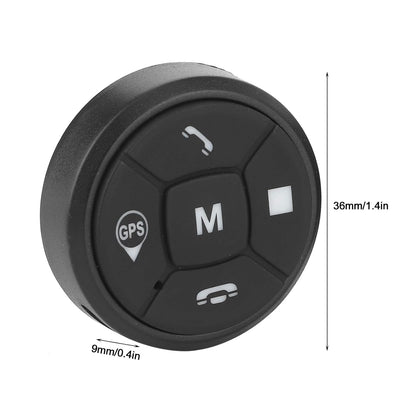Kabellose Fernbedienung mit Leuchtenden Tasten, Lenkrad-Steuertaste Radio-Lautstärke GPS-Wireless-Co
