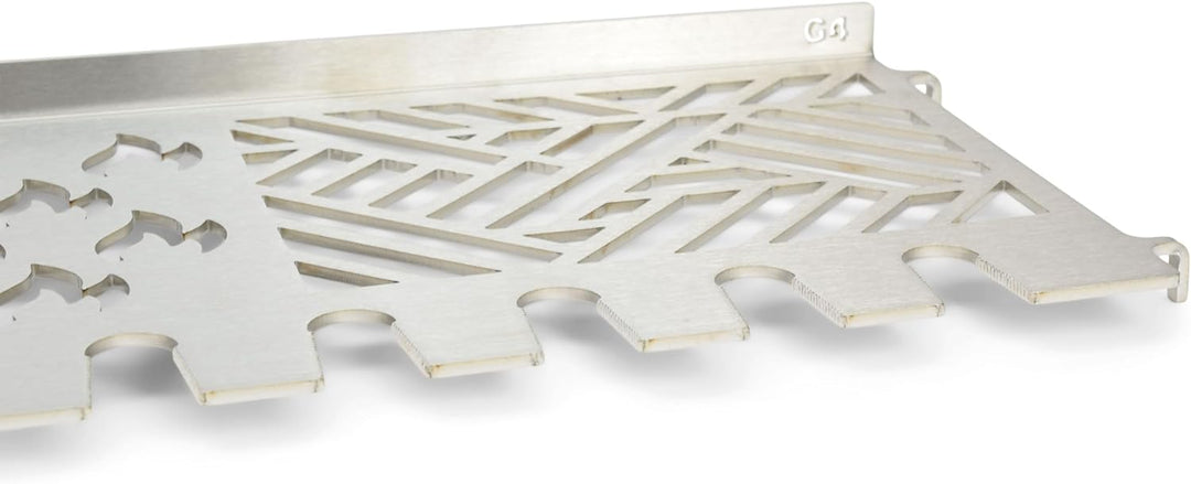 Grillrost.com Das Original Edelstahl Multistation | Warmhalterost für Rösle Videro/Sansibar G4 | mit