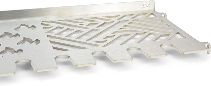 Grillrost.com Das Original Edelstahl Multistation | Warmhalterost für Rösle Videro/Sansibar G4 | mit