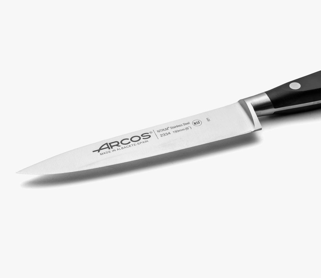 Arcos 233400 Serie Riviera - Kochmesser - Klinge aus Nitrum geschmiedetem Edelstahl 150 mm - HandGri