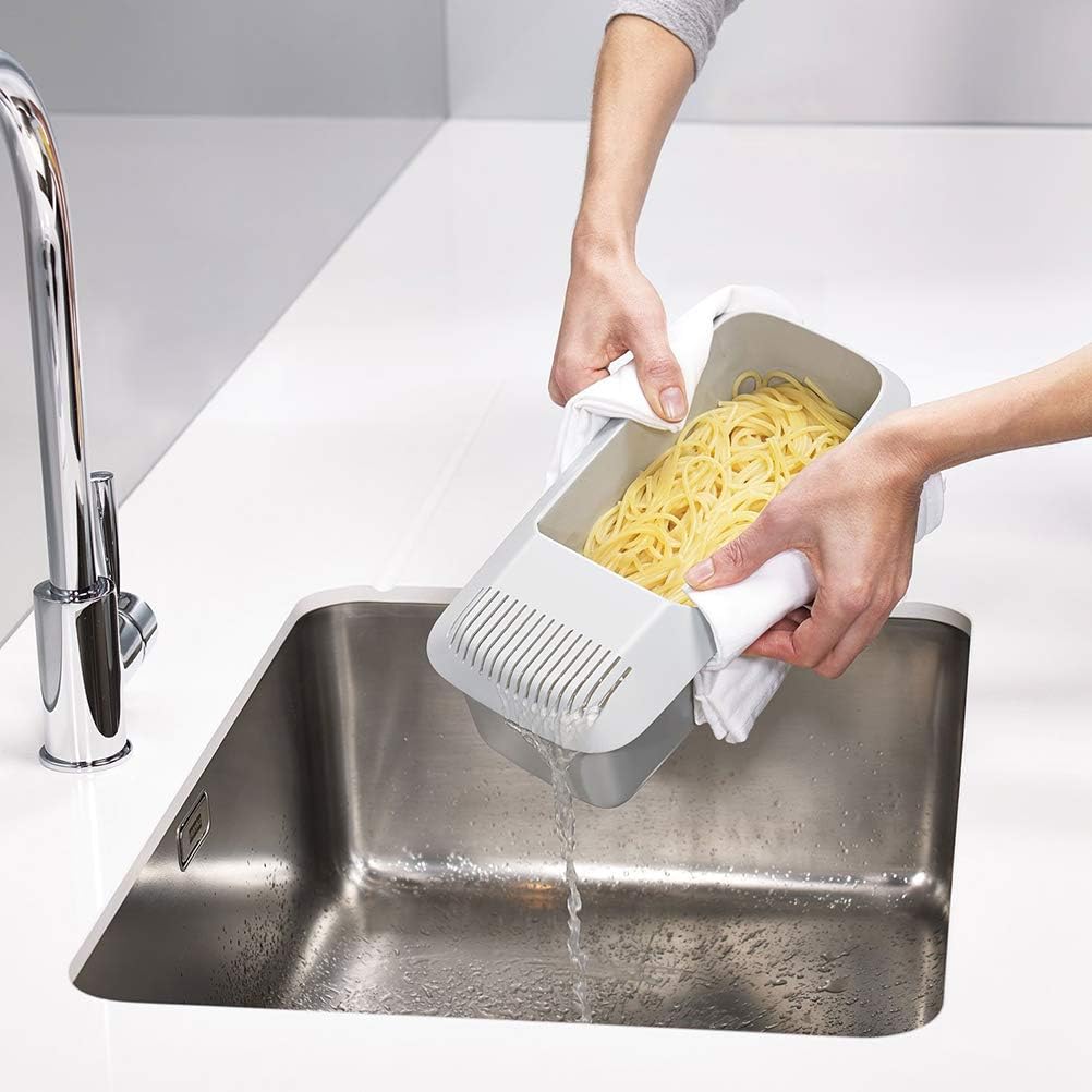 Mikrowellen Nudelkocher mit Sieb, Mikrowellen Nudelbehälter Kocher, Mikrowellengeeigneter Spaghetti